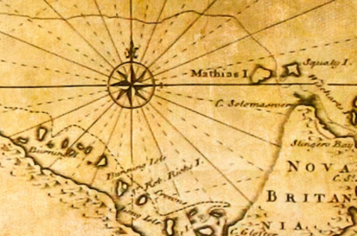 Vintage map background